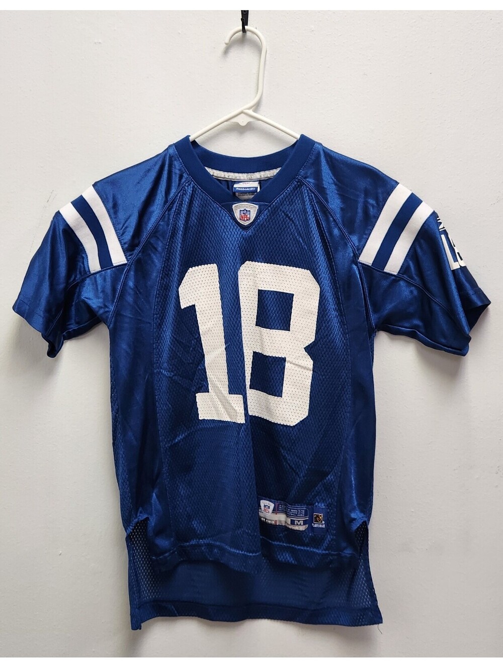 Vintage Peyton Manning Indianapolis Colts Jersey Youth Medium 10-12 Reebok NFL